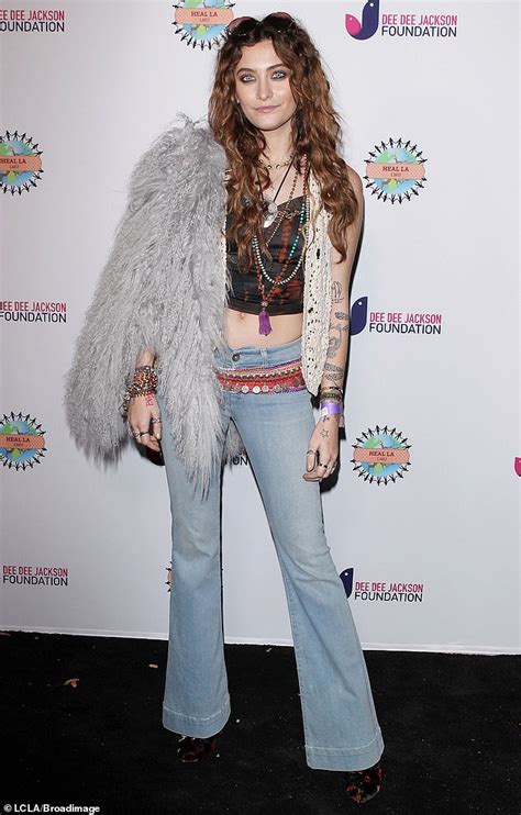 Paris Jackson Stuns In Hippie Chic As She Joins Brother Prince 21 And
