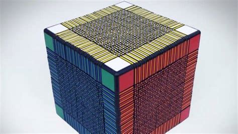Check Out The Worlds Largest Rubiks Cube That Is Made Of 6