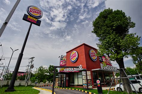 Burger King Drive Thru In Thailand Stock Photo Download Image Now