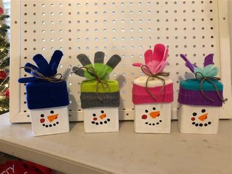 Mitten Snowmen Diy Christmas Crafts To Sell Christmas