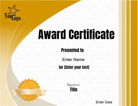 Editable Certificate Template Editable Certificate Of Attendance