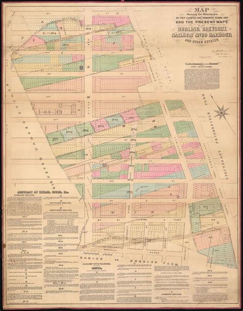 Rare Map For Sale 1882 Holmes Map Of Greenwich Village Manhattan New