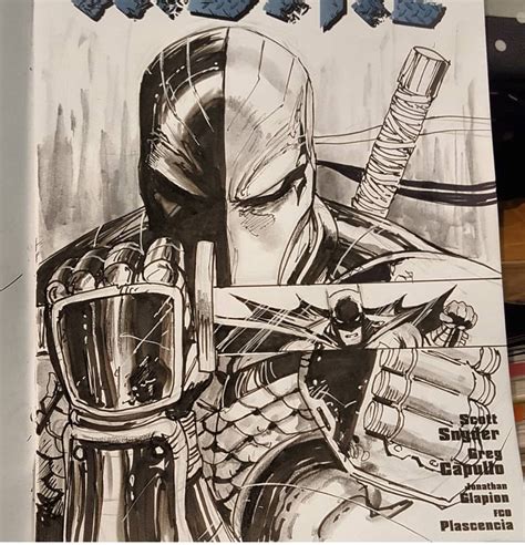 Deathstroke Drawing At Explore Collection Of