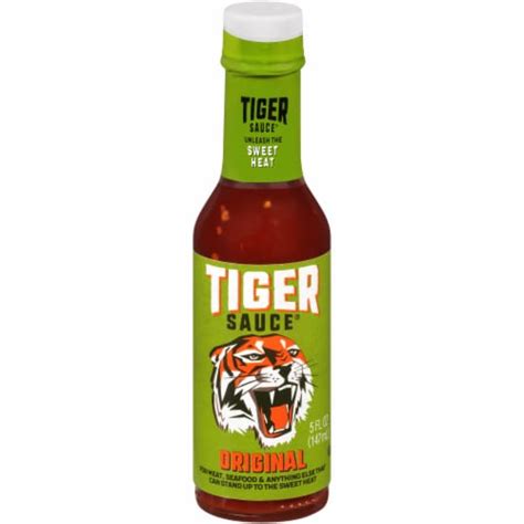 Try Me Tiger Sauce Original Sweet Heat Hot Sauce 5 Fl Oz Smiths