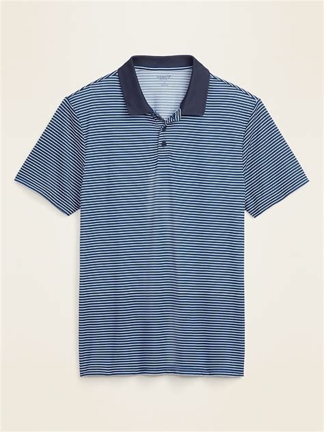 Old Navy Go Dry Cool Odor Control Striped Core Polo For Men 577844042000