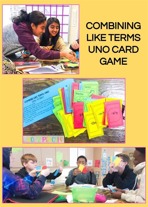 Aug 04, 2021 · pay attention to action and wild cards. Combining Like Terms UNO Card Game | Like terms, Combining like terms, Uno card game