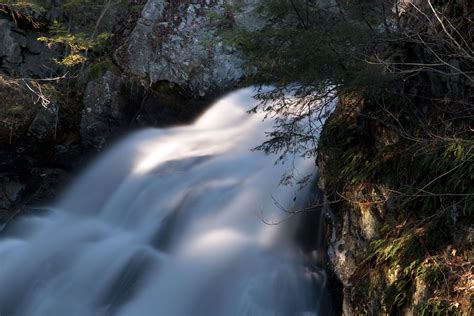 Cascade Creek Environment Fall Flow Forest Landscape Long