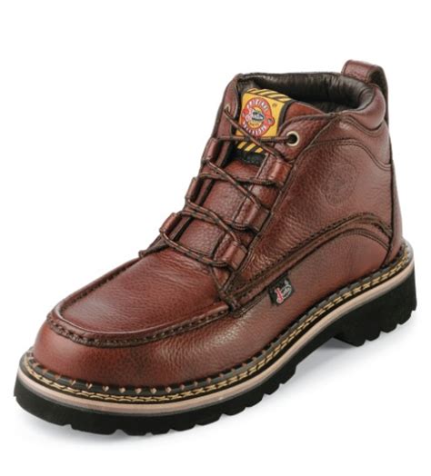 Justin Wk900 Mens Casual Collection Work Boot With Rustic