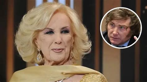 Mirtha Legrand Regresa A La Televisión Javier Milei Y Fátima Florez