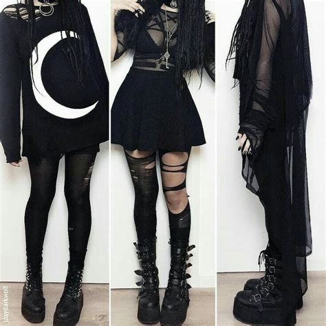 Pinterest Littlemillelemos Gothic Fashion Grunge Outfits Gothic Outfits