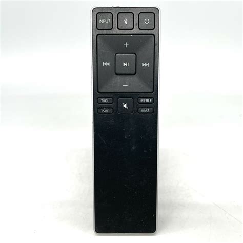 vizio xrs321 black handheld wireless remote control for vizio sound bar system ebay