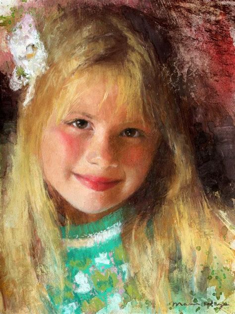Custom Portrait Painting Pastel Children People Human Face Colorful