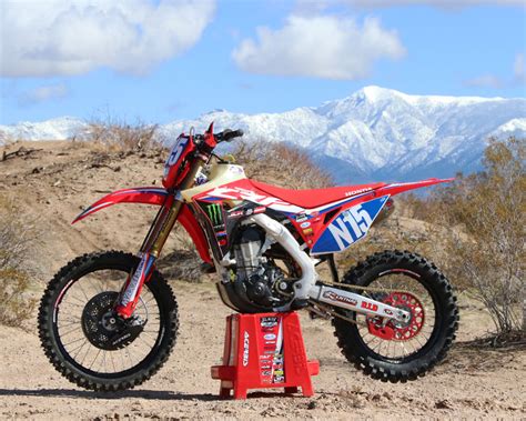 It conforms to us epa noise emission regulations, but does not conform to federal motor vehicle safety standards. We Ride the JCR Honda CRF450X Race Bike - Dirt Bike Test