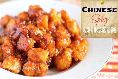 Check spelling or type a new query. Chinese Spicy Chicken | Mandy's Recipe Box