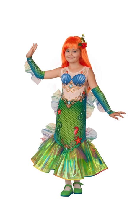Купить костюм русалки для девочки Карнавальные костюмы от Батик