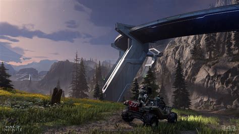 New Halo Infinite Screenshots Revealed Showcasing The Zeta Halo Semi