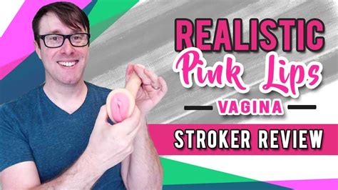 Cyberskin Pink Lips Vagina Stroker Realistic Male Masturbator