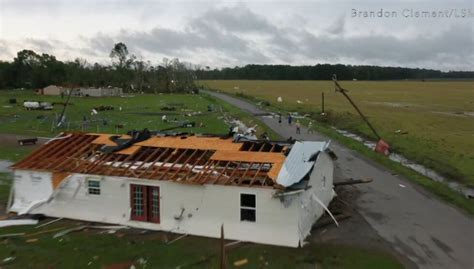 1 Killed 7 Others Hurt When Possible Tornado Strikes Louisiana Village