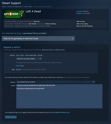 Steam Return Policy Updated How Do I Get A Refund