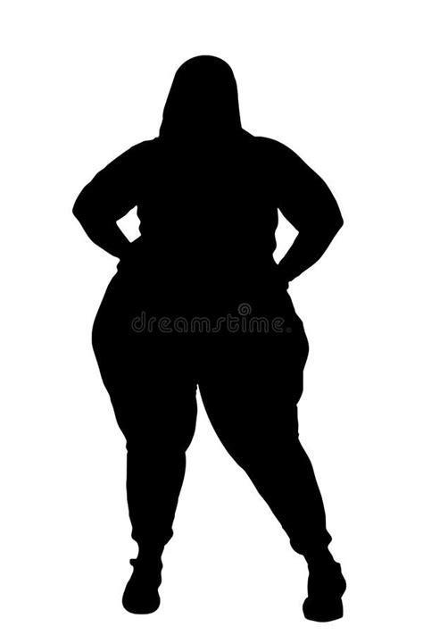 Silhouette Fat Woman Stock Illustrations 5157 Silhouette Fat Woman