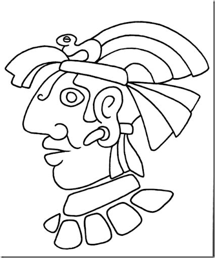 Dibujos De Aztecas Y Mayas Imagui