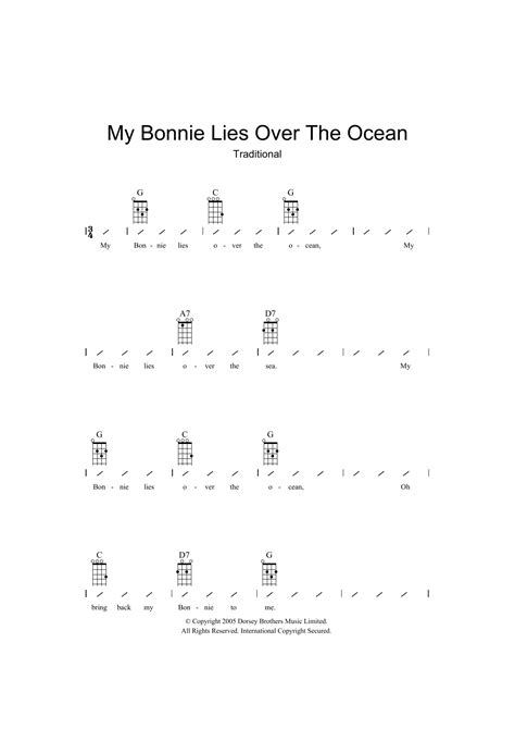 Blow the winds over the ocean blow the winds over the sea blow the winds over the ocean to bring back my bonnie to me. Traditional - My Bonnie Lies Over The Ocean at Stanton's ...