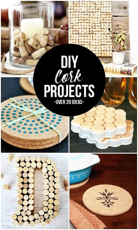 Diy Cork Projects Over 20 Ideas Live Laugh Rowe