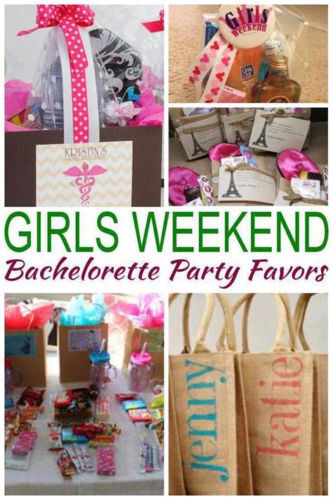 Girls Weekend Bachelorette Party Favors Amazing Fun And Unique Girls