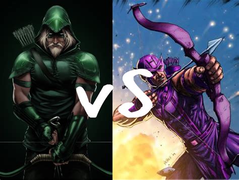Zonafan Versuszf Green Arrow Vs Hawkeye