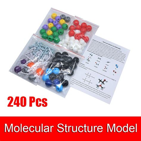 Kit De Modèle De Structure Moléculaire Pour Laboratoire Médical Chimie Organique Liens