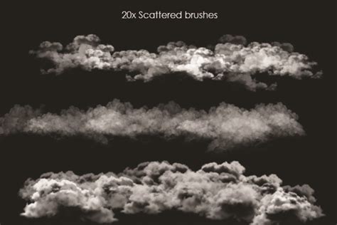 40 Cloud Brushes For Photoshop 347026 Add Ons Design Bundles