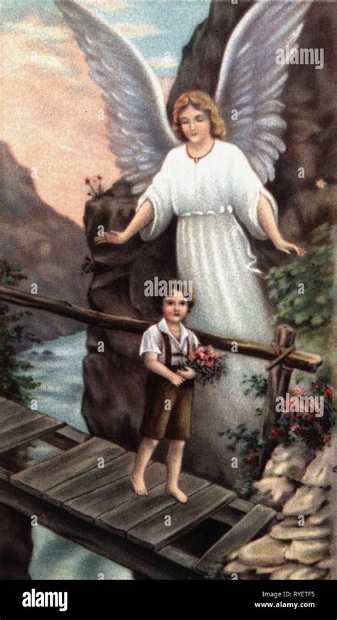Guardian Angel Protecting Children Hi Res Stock Photography And Images