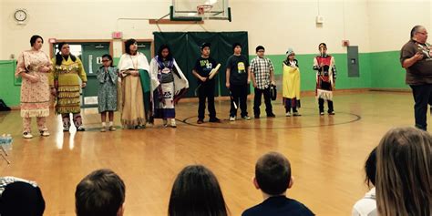 Paschal Sherman Indian School Students Share Dancing And Drumming