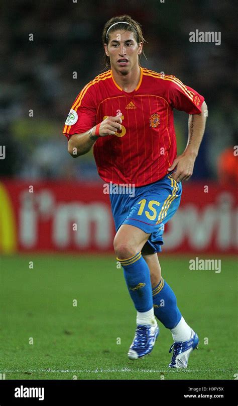 Sergio Ramos Spain And Real Madrid Hannover Germany 27 June 2006 Stock