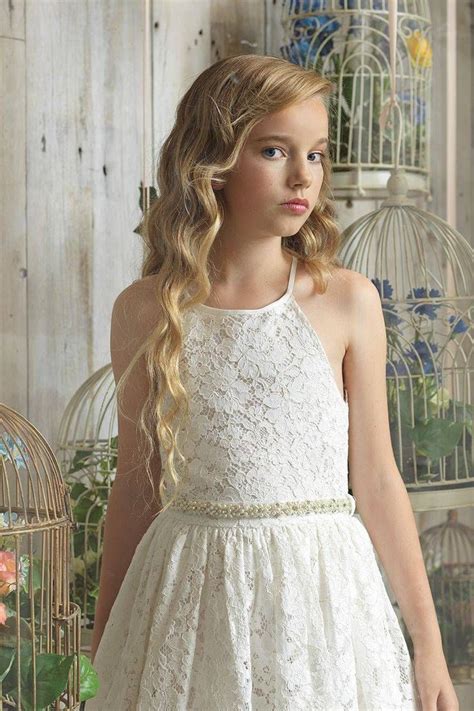 Pin By Rb On Lovely Models Cute Girl Dresses Tween Flower Girl Dress
