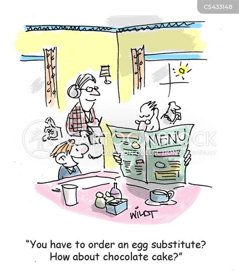 Egg Substitute Cartoons And Comics Funny Pictures From Cartoonstock