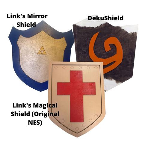 Deku Magical Or Mirror Shield Legend Of Zelda Cosplay Replica