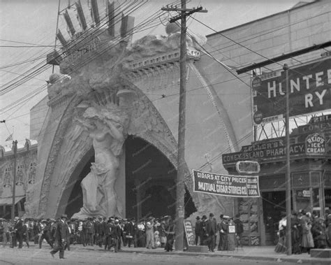 Coney Island Entrance To Dreamland 8x10 Reprint Of 1908 Old Photo