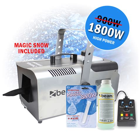 Snow Machine 1800w Snowflake Christmas Party Artificial Fake 5l Liquid
