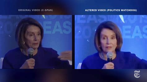 Distorted Videos Of Nancy Pelosi Spread On Facebook And Twitter Helped