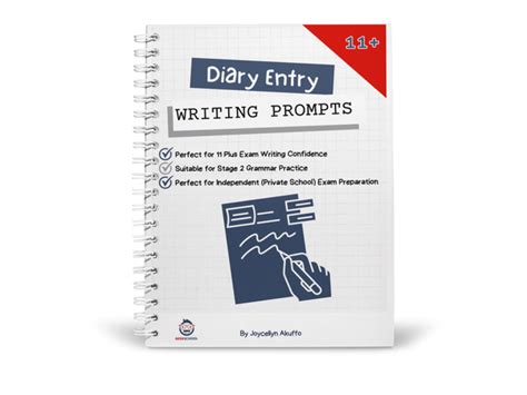 11 Plus Diary Entry Writing Prompts Booklet 50 Writing Tasks Insta