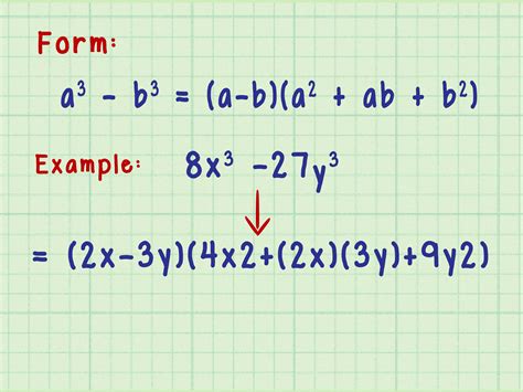 3 Formas De Factorizar Ecuaciones Algebraicas Wikihow