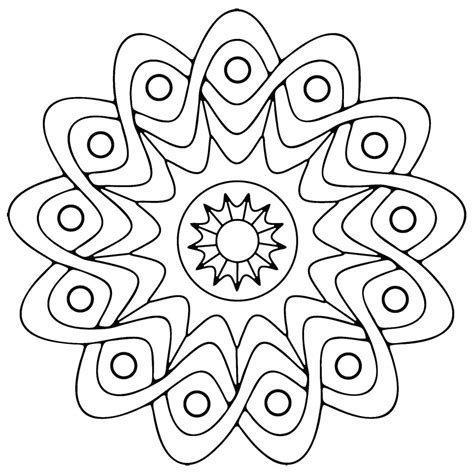Can be used for wallpaper, textile, wrapping, web page background. Free Printable Geometric Coloring Pages For Kids
