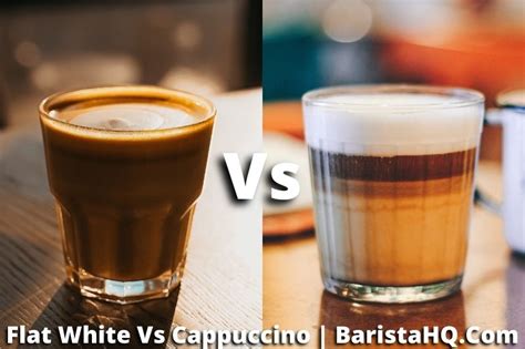 Flat White Vs Cappuccino Explained How These Coffees Differ