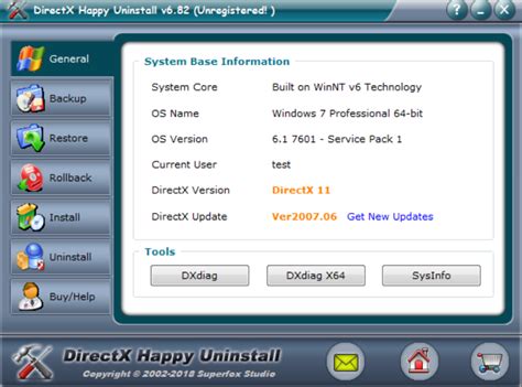 Directx Happy Uninstall Free Download For Windows 10 7 8 64 Bit 32