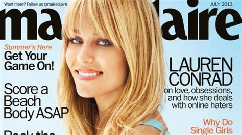 Lauren Conrad Covers Marie Claire Reveals New Bangs