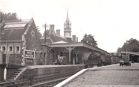Malverns Lost Railway New Pictures Of Great Malvern Station