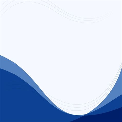 Free Vector Simple Blue Curve Background Vector For Business