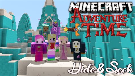 Minecraft Adventure Time Hide And Seek Ice Kingdom Youtube
