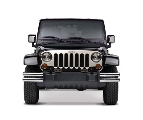 Jeep Wrangler Gets Mopar Chrome Grille